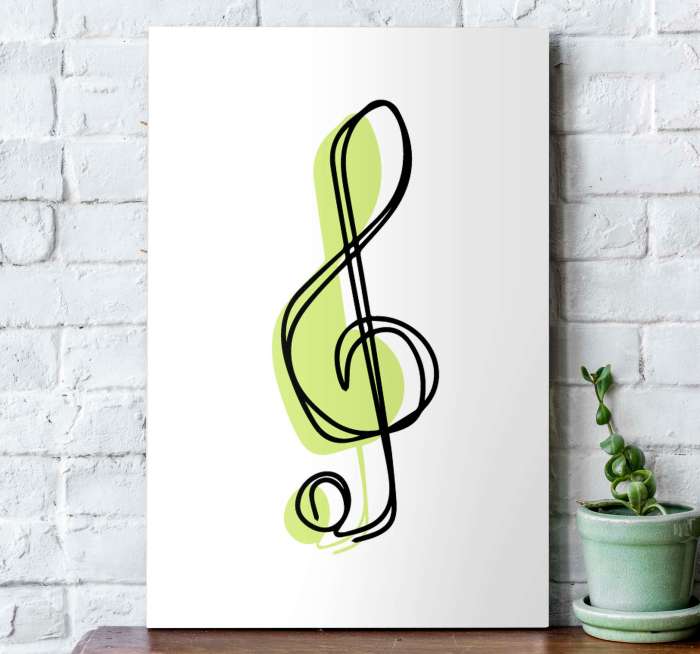 Music decor for walls