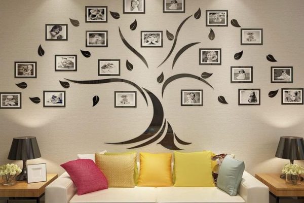 Diy family tree wall decor