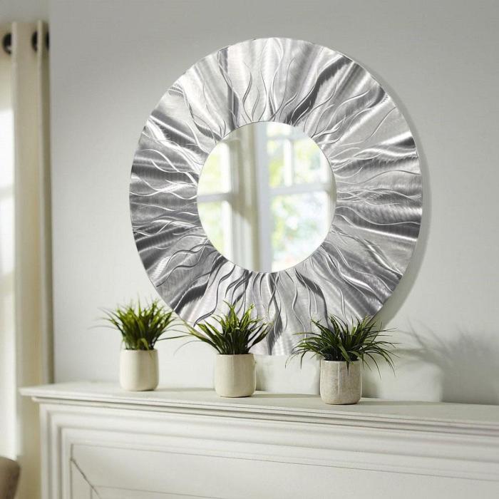 Modern mirror wall decor