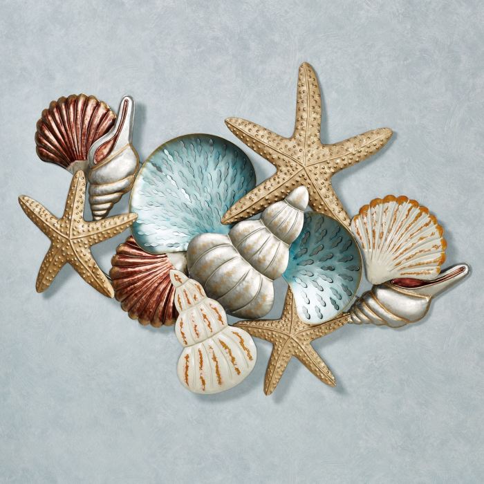 Nautical metal wall decor