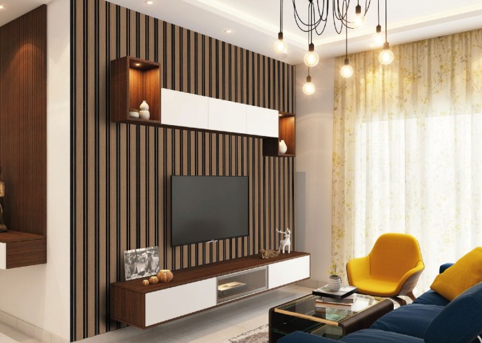 Modern wall decor panels