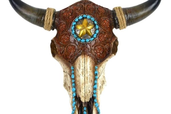 Cow head wall decor