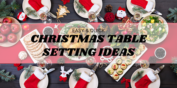 Table top decor for christmas