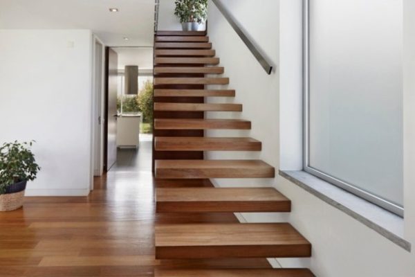 Modern staircase wall decor