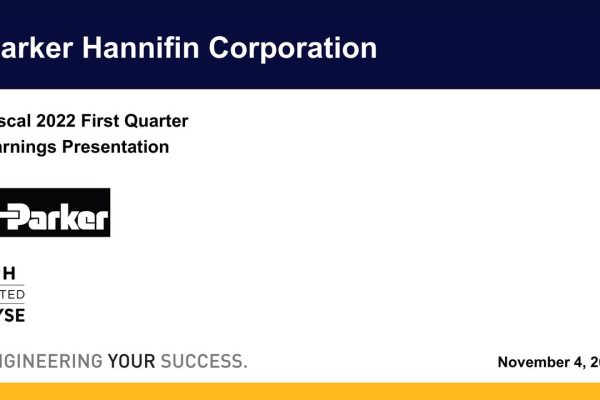 Stock price parker hannifin