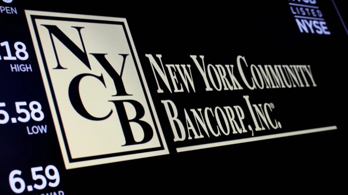 Nycb stock price today