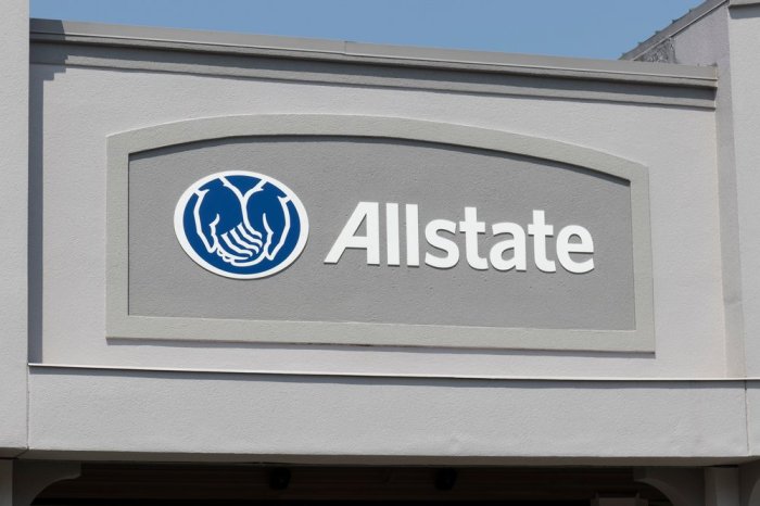 Allstate stock price today