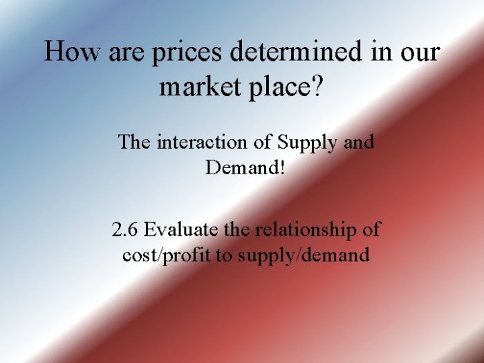 Stock price formula